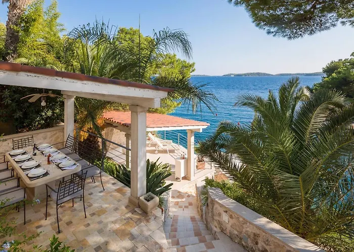 Luxury Beachfront Anemos Hvar With Pool Villa Hvar Town